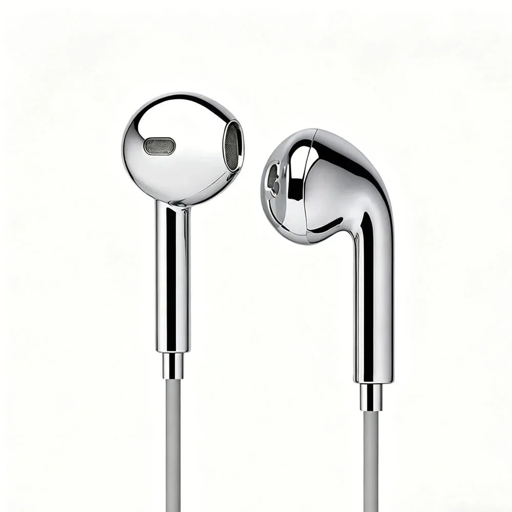 Chrome Ear Buds