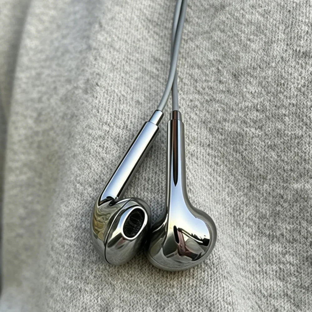 Chrome Ear Buds