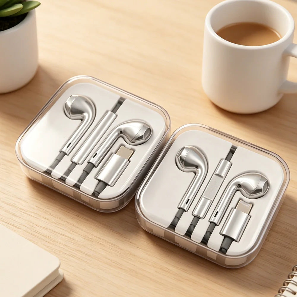 Chrome Ear Buds